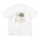 NT57(no title 57)の北風と太陽 ビッグシルエットTシャツ