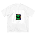 norimitu-の宇宙人2 ビッグシルエットTシャツ