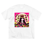 トトベス(T∴B∴M∴)🕊️の🐝ピンクムーンとミツバチと〈III女帝〉👸🏻 Big T-Shirt