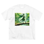 静寂工房の音のIn the Forest　「森の中で」 Big T-Shirt