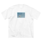 Leomatsuraのたんぽぽの綿毛 ビッグシルエットTシャツ