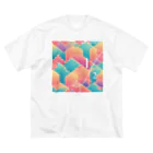 evening-fiveのHALF SUMMER 015 ビッグシルエットTシャツ