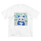 モチクマのモフモフパンダ君 ビッグシルエットTシャツ