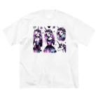 momonekokoのユニコーンGIRL Big T-Shirt