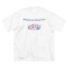 evening-fiveのStay True, Stay You 004 ビッグシルエットTシャツ