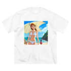 限界オタクの新境地の水波ルミナ ビッグシルエットTシャツ