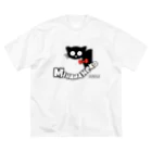 mihamaneko の美浜ねこオリジナル ビッグシルエットTシャツ