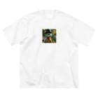 yamonokimotiのハット帽ヤモリ Big T-Shirt