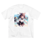 yos-1292583のねこニコばん Big T-Shirt