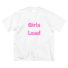 あい・まい・みぃのGirls Lead-女性のリーダーシップを後押しする言葉 ビッグシルエットTシャツ