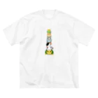 chicodeza by suzuriのアニマルタワ〜 Big T-Shirt