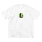 yielanggo007の緑の竹の子 Big T-Shirt