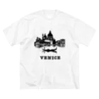 Tee Horizonの【旅行シリーズ】ヴェネチア（VENICE）Tシャツ Big T-Shirt