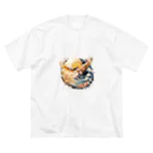 Lira-0011のLira天使シリーズ ビッグシルエットTシャツ