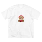 ミントキャンディのレトロなDOLL ビッグシルエットTシャツ