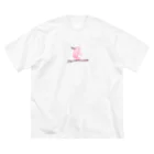 mikankanのピンクの小鳥ちゃん Big T-Shirt