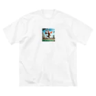 マシャのｐちゃんの冒険 Big T-Shirt