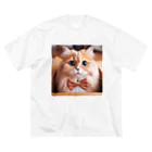 ねこちゃんが大好きなのです。のラブリーな猫ちゃん♪ ビッグシルエットTシャツ