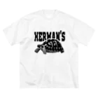 はやしりえのヘルマンさん白黒 Big T-Shirt