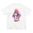 ヴィヴィオのサッカー Big T-Shirt