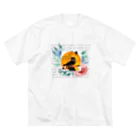 ヴぉのコシアカツバメ(アケ) ビッグシルエットTシャツ