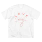 OKINAWANDAAAのLOVE ビッグシルエットTシャツ