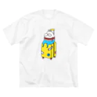 くらきち ONLINE SHOPのねこタイツと旅に出る Big T-Shirt