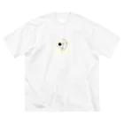 pasupasuの線の人　正面 ビッグシルエットTシャツ