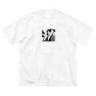 namidamakiのスマホ侍 ビッグシルエットTシャツ