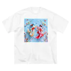 AQUAMETAVERSEの折紙人形アート　なでしこ1478 Big T-Shirt