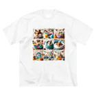 MAKOTO1109のかわいいハムスターがいっぱい！色とりどりの可愛らしい写真集です Big T-Shirt