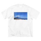 Palm🌴の桜島🌴南国鹿児島 ビッグシルエットTシャツ