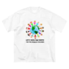 AwagoModeのSAVE EARTH FOR CHILDREN (9) ビッグシルエットTシャツ