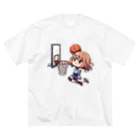 チェリモヤのガールズバスケット 04 ビッグシルエットTシャツ