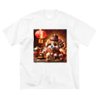 R-mayの金運アップの小型犬の神様 Big T-Shirt