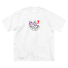 猫とカエルのらくがき帳の推しに夢中ねこ Big T-Shirt