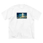 yunakiziの夜に輝くシーガラス Big T-Shirt