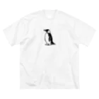 horidesuのペンギンです ビッグシルエットTシャツ