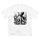 Deep_Seaのオクトパス ビッグシルエットTシャツ