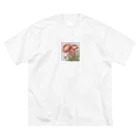 teatimeのピンクのラナンキュラス Big T-Shirt