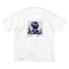 achi tabo Lofiのachi tabo Lofi ビッグシルエットTシャツ