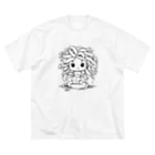 Cyber XXXのメドゥーサ・ちびキャラ・線画 Big T-Shirt