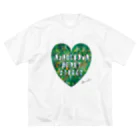 nissyheartのASAHIKAWA HEART STREET ビッグシルエットTシャツ