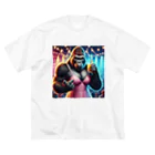 kellustratorのキャバゴリラ Big T-Shirt