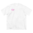 綾錦工房 りこりすの三味線 -雪月花- 【桜】 ビッグシルエットTシャツ