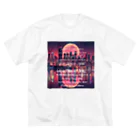 Nodoka Silence Library - WEB SHOPのElectro Moon Big T-Shirt