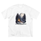 Nodoka Silence Library - WEB SHOPのSnow Cottage ビッグシルエットTシャツ