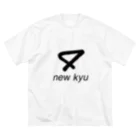 new kyuのnew kyu ロゴ ビッグシルエットTシャツ