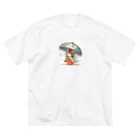 bona fideの開運招き猫　みこ Big T-Shirt