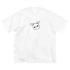 馬鹿なものがあるのまだ角が大きくない ビッグシルエットTシャツ